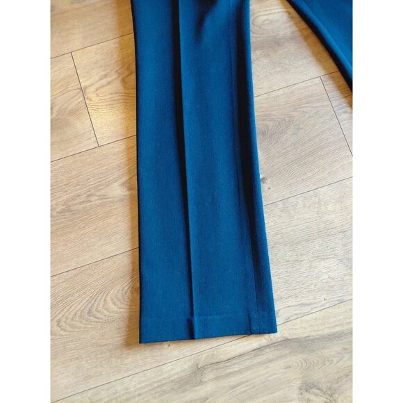 Fabrizio Gianni Stretch Denim Pants High Waist Straight Leg Blue Size 4 - Picture 3 of 8